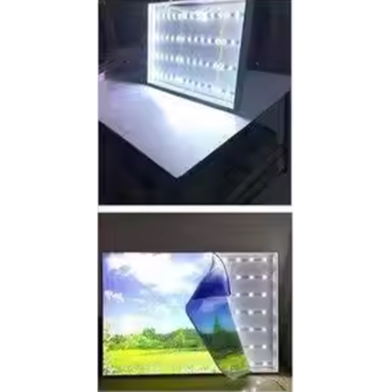 Energy-Saving LED Light Box with Soft Film Customizable Seamless Effect Environmentally Friendly Ceiling Light