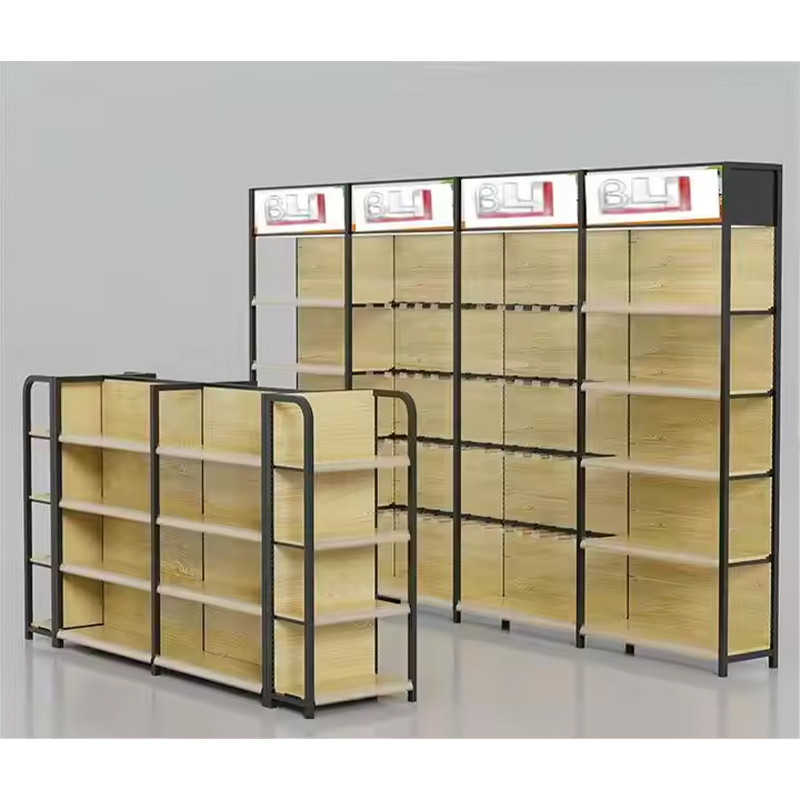 Africa Supermarket Rack Moisture and Rust Prevention Metal Display Stand for Quick Seasonal Product Loading