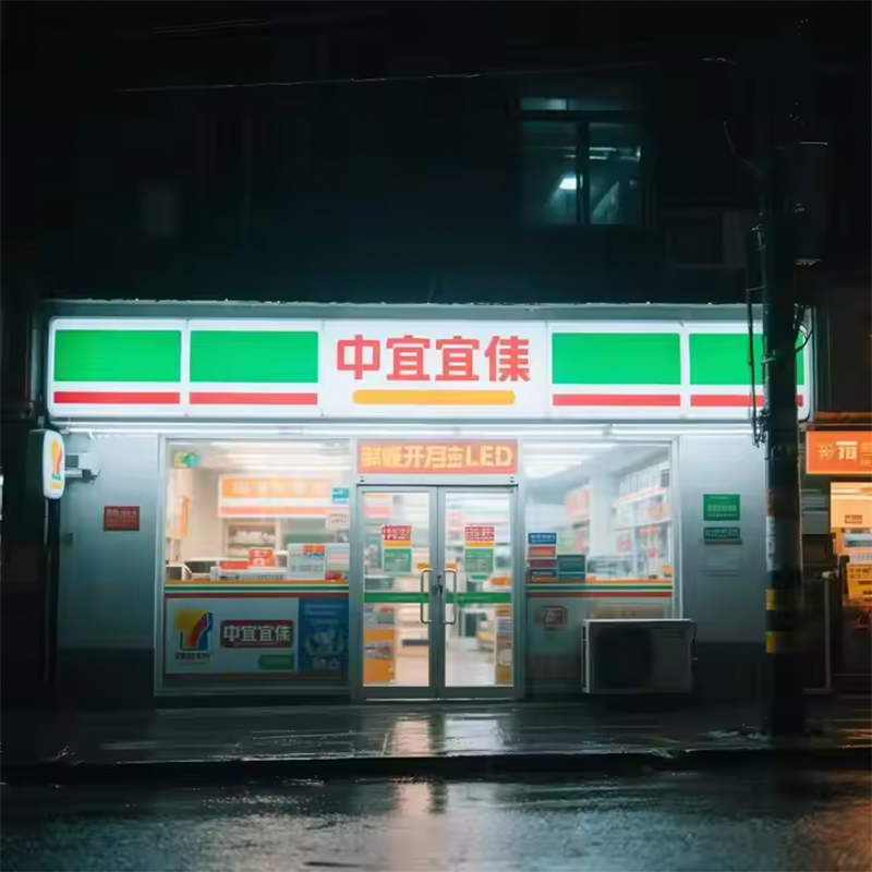 Best Selling 1.5m Narrow Wall Shelf General S-File Compact Convenience Store Scheme Steel Light Box Hanging Decorative