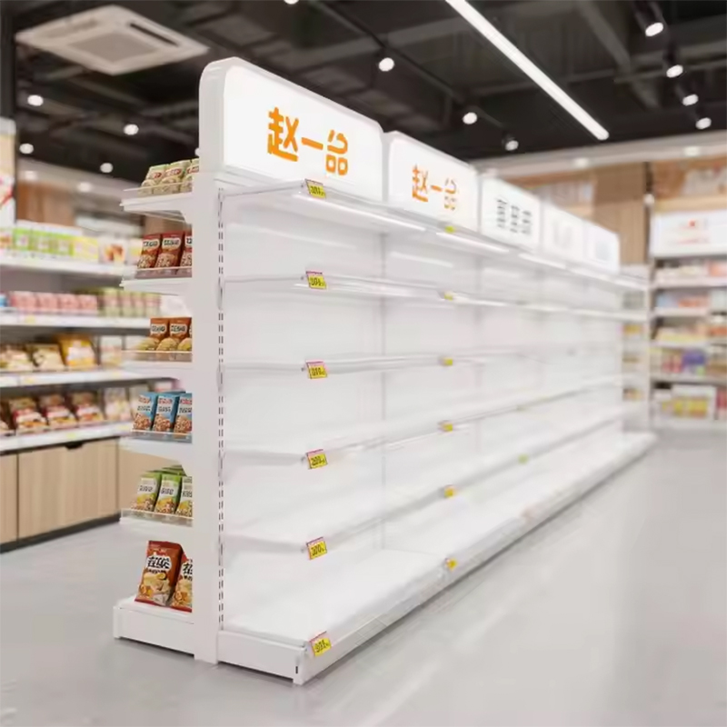 Africa Supermarket Rack Moisture and Rust Prevention Metal Display Stand for Quick Seasonal Product Loading
