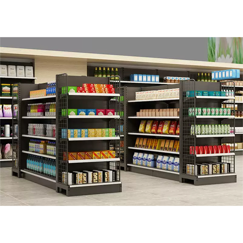 China Manufacturers Directly Supply Transparent Acrylic Single-Sided Light Promotional Shelves Metal Materials